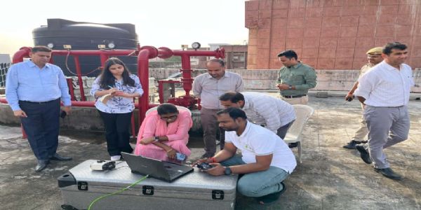 अवैध निर्माण और सफाई व्यवस्था की ड्रोन से रखी जाएगी निगरानी