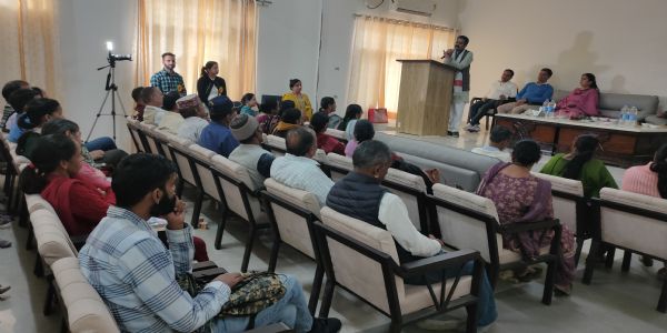धर्मपुर को हल्दी उत्पादक क्षेत्र के रूप में विकसित करना लक्ष्य:चंद्रशेखर