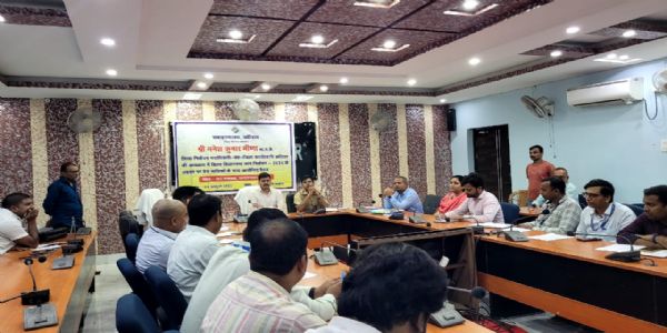 निर्वाचन आयोग के निर्देश पर प्रवर्तन एजेंसी की बैठक
