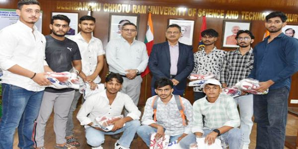 दीनबंधु छोटू राम विश्वविद्यालय की कबड्डी टीम उत्तर क्षेत्रीय प्रतियोगिता में भाग लेगी