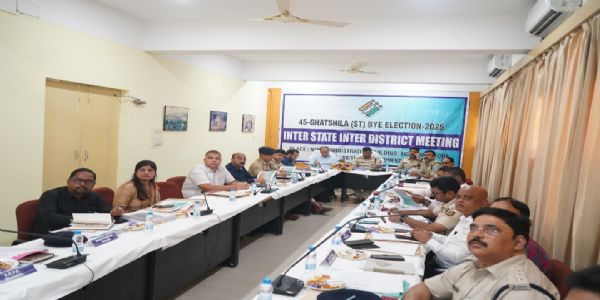उपचुनाव को लेकर डीआईजी ने दिया सीमावर्ती इलाकों में चौकसी बढ़ाने का निर्देश