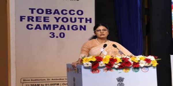 तंबाकू मुक्त युवा अभियान 3.0 के तीसरे संस्करण का शुभारंभ