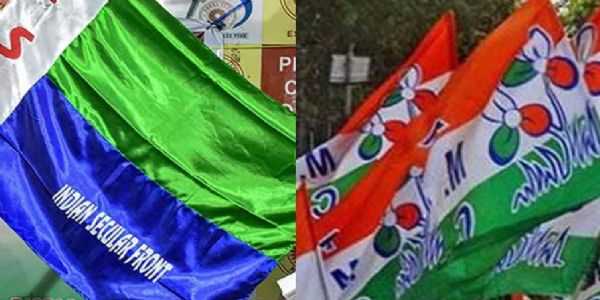 भांगड़ में तृणमूल का झंडा जलाने का आरोप, क्षेत्र में तनाव, एक आईएसएफ कार्यकर्ता हिरासत में