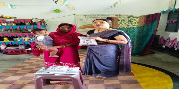 एमसीबी: आंगनबाड़ी व मितानिन के समन्वित प्रयास से कुपोषित बालक शिवांश ने पाई सेहत
