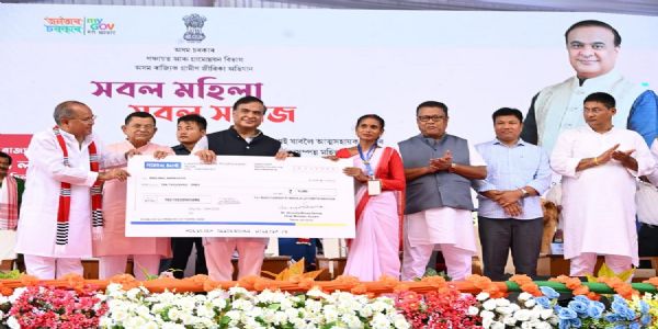 मुख्यमंत्री ने जोनाई में 36,886 लाभार्थियों को सौंपे चेक, महिलाओं की आत्मनिर्भरता की नई यात्रा की शुरुआत : मुख्यमंत्री