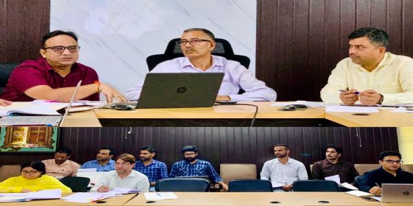 डीसी ने राजस्व अधिकारियों के साथ बैठक की, डिजिटलीकरण पर दिया जोर