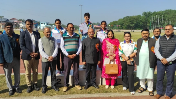 मुख्यमंत्री के राजनीतिक सलाहकार ने किया 66वीं राज्य स्तरीय अंडर-19 एथलेटिक्स का शुभारंभ