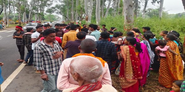 तेज रफ्तार बाईक की चपेट में आने से महिला की मौत