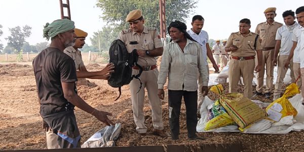 बीकानेर पुलिस ने नष्ट की 13 करोड़ से अधिक कीमत की ड्रग्स