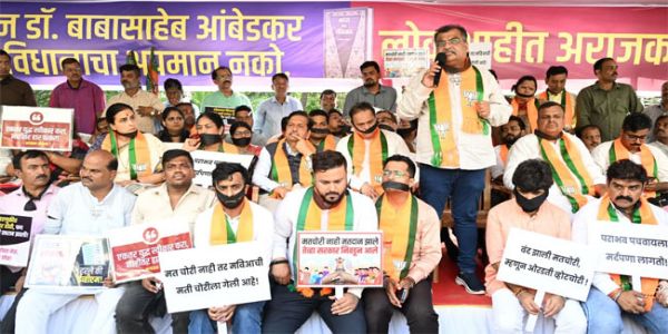 महाविकास आघाड़ी के झूठे प्रचार की साजिश को नाकाम करें : रवींद्र चव्हाण