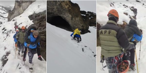 नेपाल में भारी हिमपात के बीच पांच दिनों से फंसे 11 विदेशी पर्यटकों को 9 घंटे की मशक्कत के बाद बचाया गया