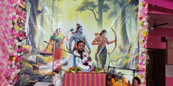 कथा का श्रवण तब तक करते रहें जब तक स्वयं भगवान आपके घर ना आ जाएं : व्योम त्रिपाठी