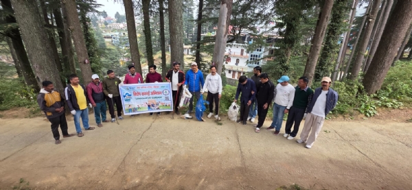 जनपद चंपावत में स्वच्छता अभियान