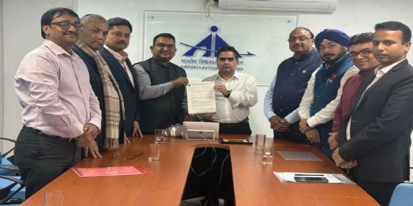 चेंबर ने एयरपोर्ट निदेशक से सर्दियों में आधुनिक कैट थ्री तकनीक लगाने का किया आग्रह