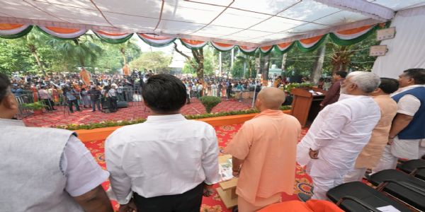 मुख्यमंत्री योगी ने एकता यात्रा का किया शुभारंभ, सभी विधानसभा क्षेत्रों में निकलेगी एकता यात्रा