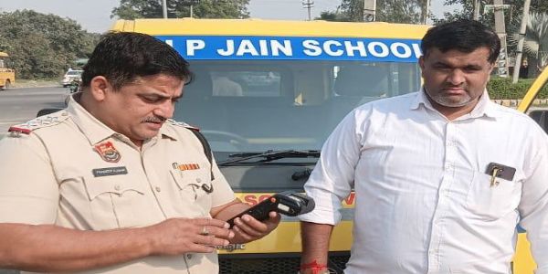 सोनीपत जिले में 102 स्कूल वाहनों के किए चालान