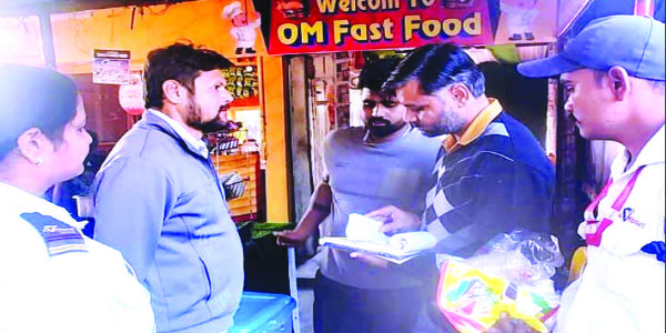 बीएचईएल में चला सिंगल यूज प्लास्टिक के खिलाफ अभियान ,काटे 50 के चालान