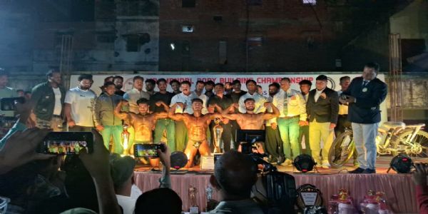 मिस्टर मंडल बॉडी बिल्डिंग चैंपियनशिप 2025 में सेमी खान बने मुख्य विजेता