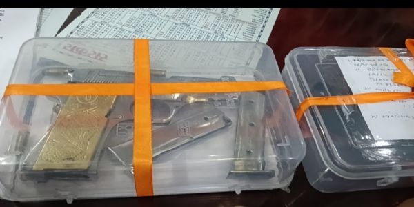 अवैध हथियार के साथ एक व्यक्ति को किया गिरफ्तार