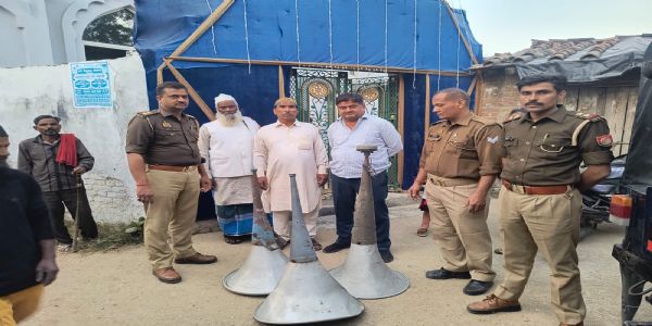 तीन दिन चला ‘शोर कंट्रोल’ ऑपरेशन, 413 अवैध लाउडस्पीकर उतारे, 24 मुकदमे दर्ज