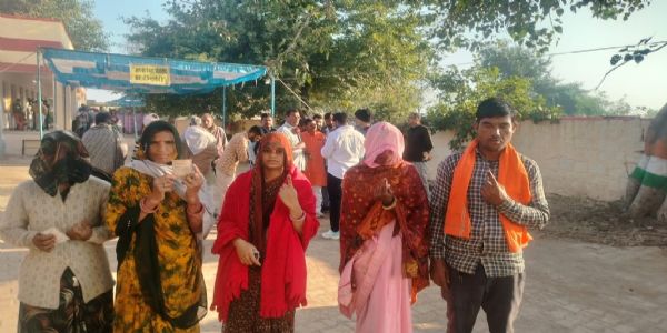 अंता विधानसभा उपचुनाव में 80 प्रतिशत मतदान, साकली गांव में बहिष्कार