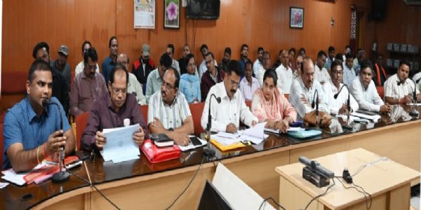 जांजगीर चांपा : जिला जल उपयोगिता समिति की बैठक संपन्न