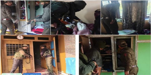 प्रतिबंधित संगठन जेईआई के खिलाफ एक बड़ी कार्रवाई में पुलिस ने कुलगाम में 200 से अधिक स्थानों पर मारे छापे