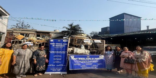 ई-वेस्ट की रीसाइक्लिंग के लिए  इनर व्हील क्लब ने चलाया अभियान