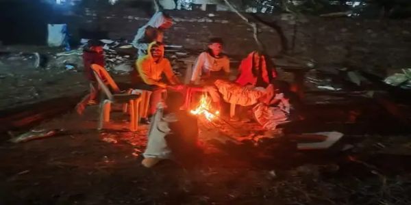 बलरामपुर : ठंड के आगोश में बलरामपुर, रोज गिर रहा तापमान