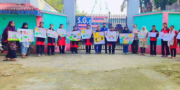 द्विजदेनी क्लब की ओर से शिक्षा और पक्षी दिवस पर विचार गोष्ठी और पेंटिंग प्रतियोगिता का आयोजन