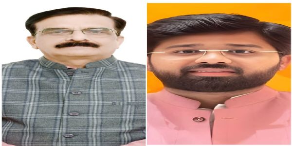 अभाविप के राष्ट्रीय अध्यक्ष डॉ. रघुराज किशोर तिवारी और राष्ट्रीय महामंत्री डॉ वीरेन्द्र सिंह सोलंकी।