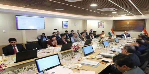 स्टार्टअप कॉमन एप्लीकेशन जर्नी लॉन्च करते डीएफएस के सचिव एम. नागराजू और अन्य स्टार्टअप कॉमन एप्लीकेशन जर्नी लॉन्च करते डीएफएस के सचिव एम. नागराजू और अन्य