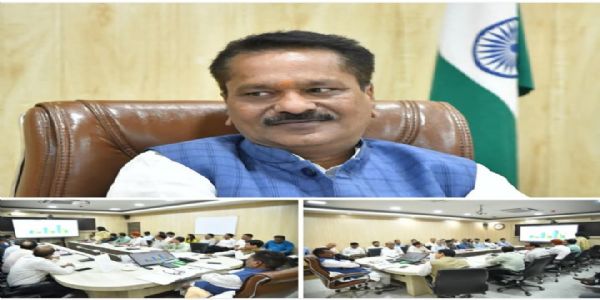 मंत्री अशोक सिंघल ने की सिंचाई और स्वास्थ्य विभागों की समीक्षा