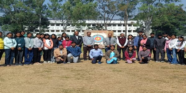 बीएयू के तीरंदाजी प्रतियोगिता में अंकित प्रथम