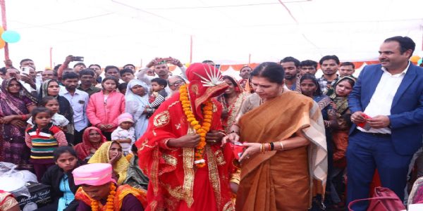 कन्नौज : सामूहिक विवाह योजना अंतर्गत 140 जोड़ों का विवाह सम्पन्न