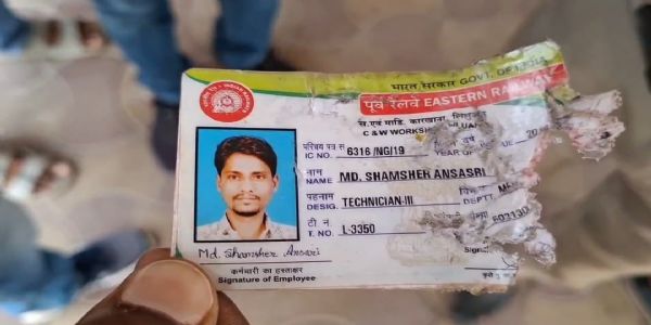 चलती ट्रेन से गिरा रेलवे का टेक्नीशियन, प्रधान खांटा रेलवे स्टेशन के पास हुआ हादसा