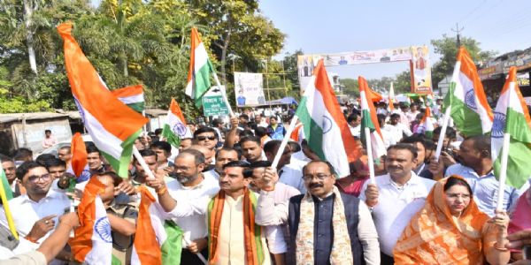 सरदार वल्लभ भाई पटेल की 150वीं जयंती पर “यूनिटी मार्च” का भव्य आयोजन