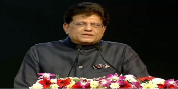 सीआईआई पार्टनरशिप समिट 2025 को संबोधि‍त करते पीयूष गोयल