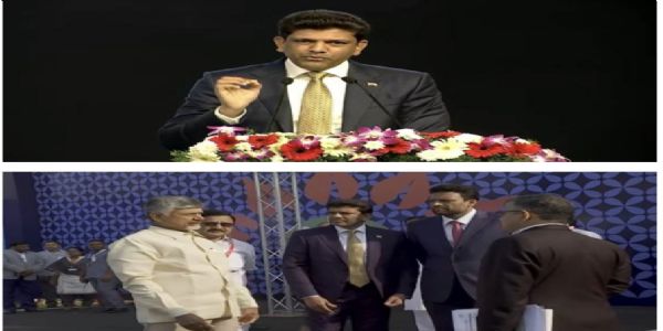 केंद्रीय मंत्री डॉ. चंद्रशेखर ने निवेशकों से भारत की विकास यात्रा में भागीदारी करने की अपील की केंद्रीय मंत्री डॉ. चंद्रशेखर ने निवेशकों से भारत की विकास यात्रा में भागीदारी करने की अपील की