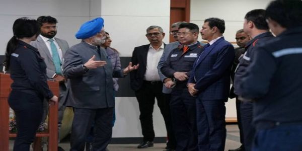 भारत-कोरिया समुद्री सहयोग बैठकों में केंद्रीय पेट्रोलियम मंत्री हरदीप सिंह पुरी भारत-कोरिया समुद्री सहयोग बैठकों में केंद्रीय पेट्रोलियम मंत्री हरदीप सिंह पुरी