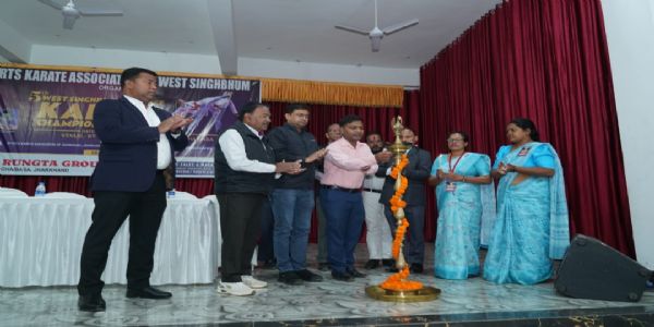 कराटे चैंपियनशिप में 225 खिलाड़ी ले रहे है हिस्सा