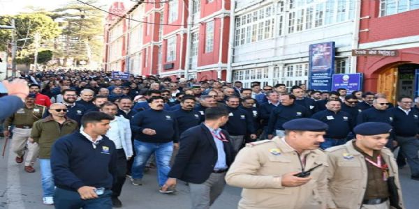 चिट्टा-विरुद्ध जन आंदोलन का आगाज़, मुख्यमंत्री सुक्खू ने शिमला में वॉकथॉन का नेतृत्व किया