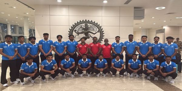 इंडियन जूनियर पुरुष हॉकी टीम चेन्नई पहुंची, जूनियर विश्व कप में खिताब जीतने का लक्ष्य