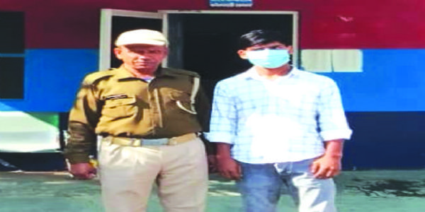 नाबालिग के अपहरण का आरोपित यूपी से गिरफ्तार