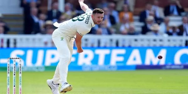 ऑस्ट्रेलियाई तेज गेंदबाज जोश हेजलवुड ऑस्ट्रेलियाई तेज गेंदबाज जोश हेजलवुड