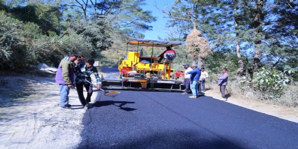 पौड़ी–पैडुल सड़क के सुधारीकरण का काम शुरू