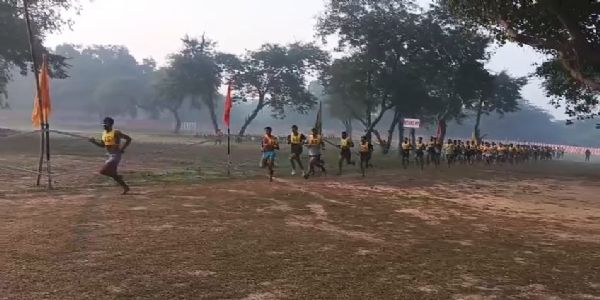 अग्निवीर भर्ती रैली : गाजीपुर के युवाओं ने दौड़ में दिखाया दमखम,674 सफल