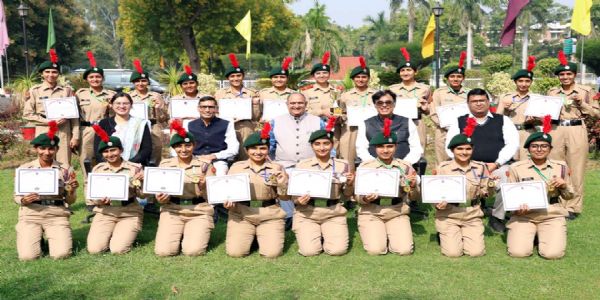 हिसार : एनसीसी अनुशासन व देशभक्ति की भावना विकसित करने का सशक्त माध्यम : प्रो. बीआर कम्बोज