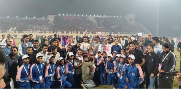 रायपुर : राष्ट्रीय कीड़ा प्रतियोगिता 2025 में छत्तीसगढ़ के एकलव्य आदर्श आवासीय विद्यालयों का उत्कृष्ट प्रदर्शन, देश में द्वितीय स्थान