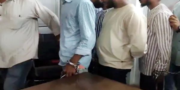 भुजियाघाट में साइबर ठग गिरोह पकड़ा, राजस्थान, यूपी व हरियाणा के चार युवक गिरफ्तार